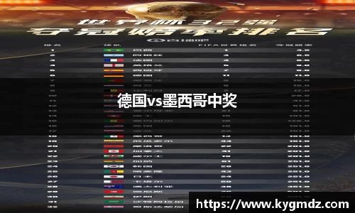 德国vs墨西哥中奖